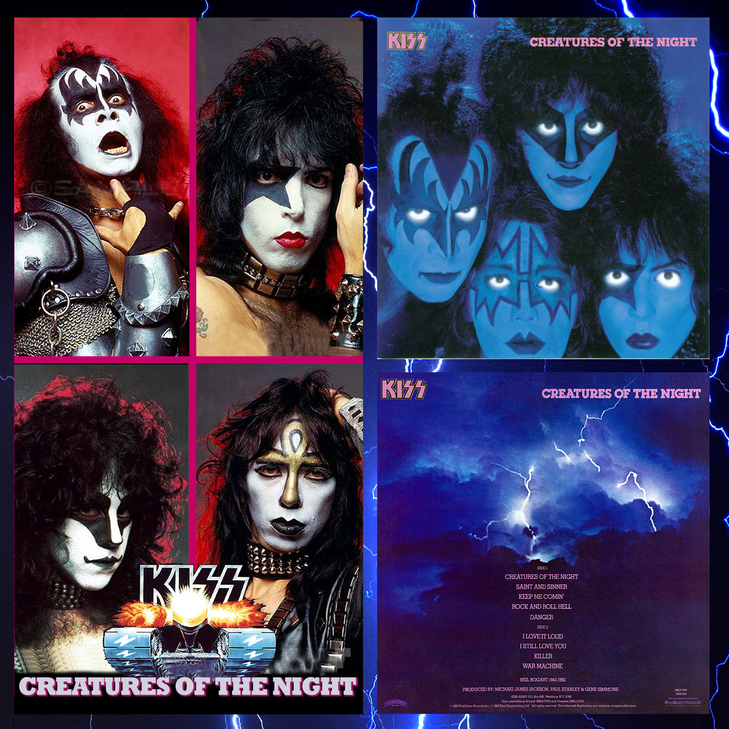 Jolly Jokers Ohrenbalsam KISS, CREATURES OF THE NIGHT